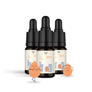 - 3x 20% - 2.000mg CBD /3x 10ml