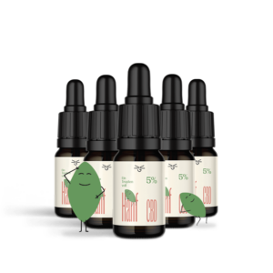 - 5x 5% - 500mg CBD /5x 10ml