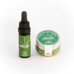 Malantis Pflege-Geschenkbox "CBD Pets Paket" PetBalm & PetCareOil mit Kokos-, Hanfsamen-, Mandel- & Rosmarinöl, 2-tlg., 100% handmade Naturkosmetik