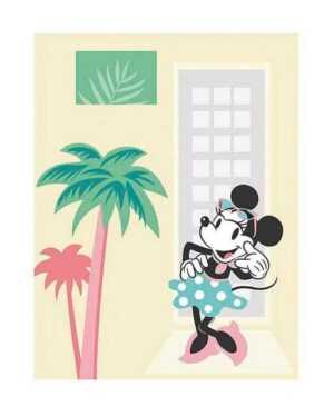 Komar Poster "Minnie Mouse Palms", Disney, Höhe: 50cm
