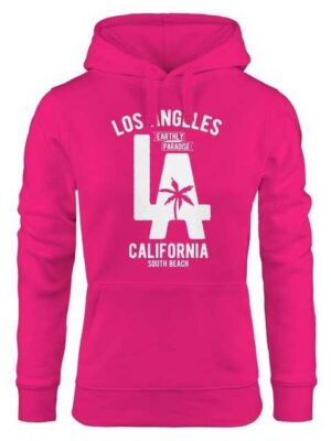 Neverless Hoodie "Hoodie Damen Los Angeles California LA Palme Sweatshirt Kapuze Hoody Neverless®"