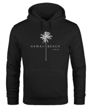 Neverless Hoodie "Hoodie Herren Hawaii Beach Palme Kapuzen-Pullover Männer Neverless®"