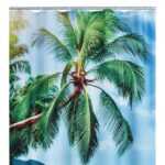 Ridder Duschvorhang "Duschvorhang Palm Beach 180 x 200 cm" Breite 180 cm