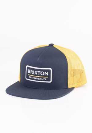 Brixton - Palmer Proper Mp Mesh Washed Navy/Bright Gold - Cap