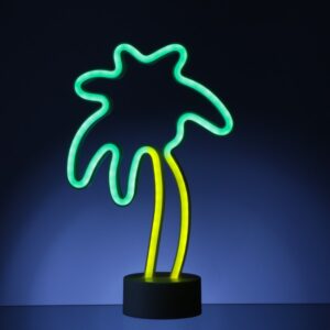 LED NEON Figur Palme - Neonlicht - H: 30cm - Batterie oder USB Betr...