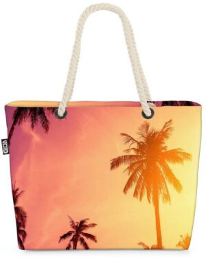 VOID Strandtasche (1-tlg), Palmen Urlaub Florida Tropen Palmen Urlaub Florida Tropen Kokospalmen
