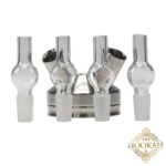 4 x Glasschliffadapter Clear EYE 14/5passend für BIG PIMP und BIG MAMA und allen Shisha / Shishas / Wasserpfeife / Wasserpfeifen mit passend bei allen 14/5 Schliff AdapternHinweis: Die abgebildete Base gehört nicht zum Lieferumfang.