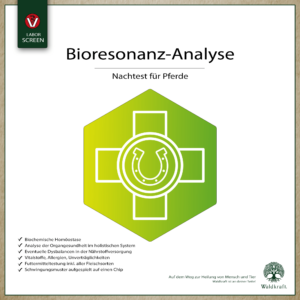 Bioresonanz-Analyse Pferd Nachtest