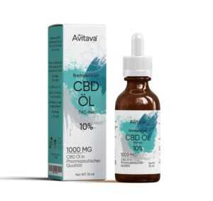 Avitava 10% CBD Öl THC-frei Breitspektrum