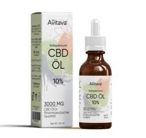 Avitava 10% CBD Öl im Vollspektrum