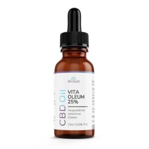 Avitava Vita Oleum 25% CBD-Tropfen THC-freies CBD Öl