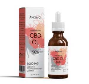 Avitava® 50% CBD Öl im Vollspektrum