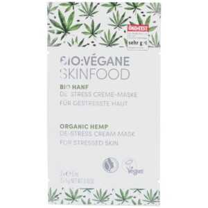 BIO Végane Skinfood BIO Hanf De-Stress Creme-Maske