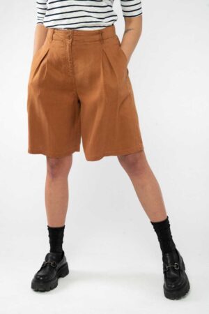 Bermuda Shorts aus Hanf & Bio Baumwolle