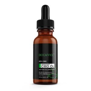 Biocannol® 25% Premium Vollspektrum THC-frei CBD Öl