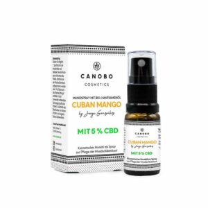 Canobo Bio CBD 5% Cuban Mango Mundspray