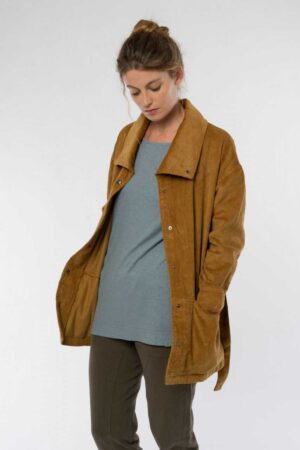 Cord Jacke aus Bio Baumwolle & Hanf