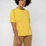 Drop Shoulder T-Shirt aus Hanf & Bio Baumwolle