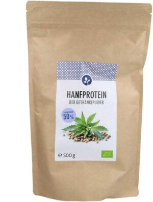 Hanf Proteinpulver 50% Bio 500g