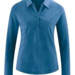 HempAge Blusenshirt HempAge Damen Blusen-Shirt Hanf/Bio-Baumwolle