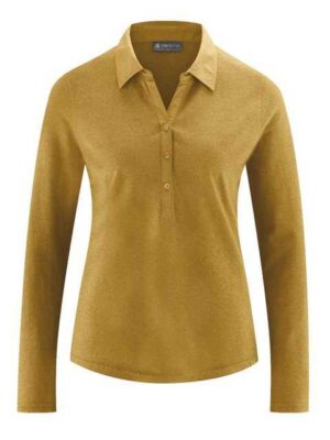 HempAge Blusenshirt HempAge Damen Blusen-Shirt Hanf/Bio-Baumwolle