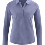 HempAge Blusenshirt HempAge Damen Blusen-Shirt Hanf/Bio-Baumwolle