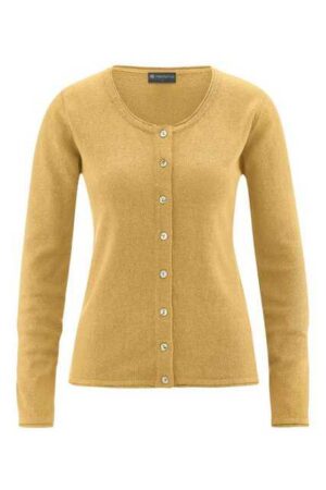 HempAge Cardigan HempAge Damen Cardigan Carina Hanf/Bio-Baumwolle