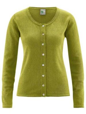 HempAge Cardigan HempAge Damen Cardigan Carina Hanf/Bio-Baumwolle