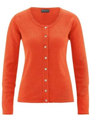 HempAge Cardigan HempAge Damen Cardigan Carina Hanf/Bio-Baumwolle