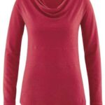 HempAge Langarmshirt HempAge Damen Langarm-Shirt Rhianna Hanf/Bio-Baumwolle