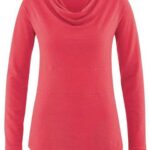 HempAge Langarmshirt HempAge Damen Langarm-Shirt Rhianna Hanf/Bio-Baumwolle