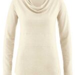 HempAge Langarmshirt HempAge Damen Langarm-Shirt Rhianna Hanf/Bio-Baumwolle