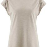 HempAge T-Shirt HempAge Damen T-Shirt Hanf/Bio-Baumwolle