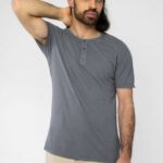 Henley Shirt aus Hanf & Bio Baumwolle