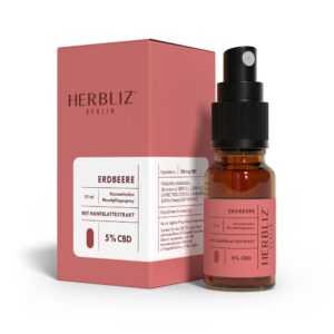 Herbliz Erdbeere CBD Öl