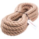 Juteseil Naturfasern gedreht Tauwerk Hanf Jute Tau Seil Tauziehen Absperrseil Handlauf 16mm 30m - 30 - Seilwerk Stanke