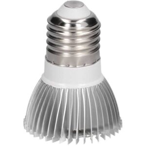 LED-Wachstumslampe, Vollspektrum, 28 LEDs, E27-Sockel, Pflanzenlampe für Zimmerpflanzen - Eosnow