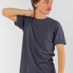 Slim Fit T-Shirt aus Hanf & Bio Baumwolle