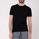 Slim-fit T-Shirt aus Hanf & Bio Baumwolle