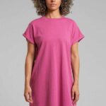 T-Shirt Kleid Eksta Hanf Pink