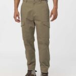 hessnatur Herren Cropped Cargohose aus Bio-Baumwolle mit Hanf - beige - Größe 48