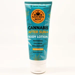 Versorgen Sie Ihre Haut mit sanfter Pflege nach dem Sonnenbad mit der Palacio Cannabis After Sun Körperlotion. Diese sanfte Lotion mit einem hohen Gehalt an wertvollen Inhaltsstoffen beruhigt