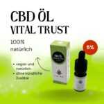 Vital Trust CBD Öl Breitspektrum Premium 5% - 10ml bietet maximale Wirkung durch wichtige Inhaltsstoffe wie Terpene