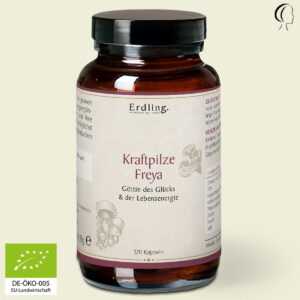 BIO Kraftpilze Freya - Vitalpilz Synergetikum - 120 Kapseln